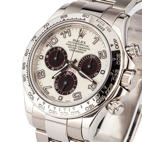 rolex daytona white face engine